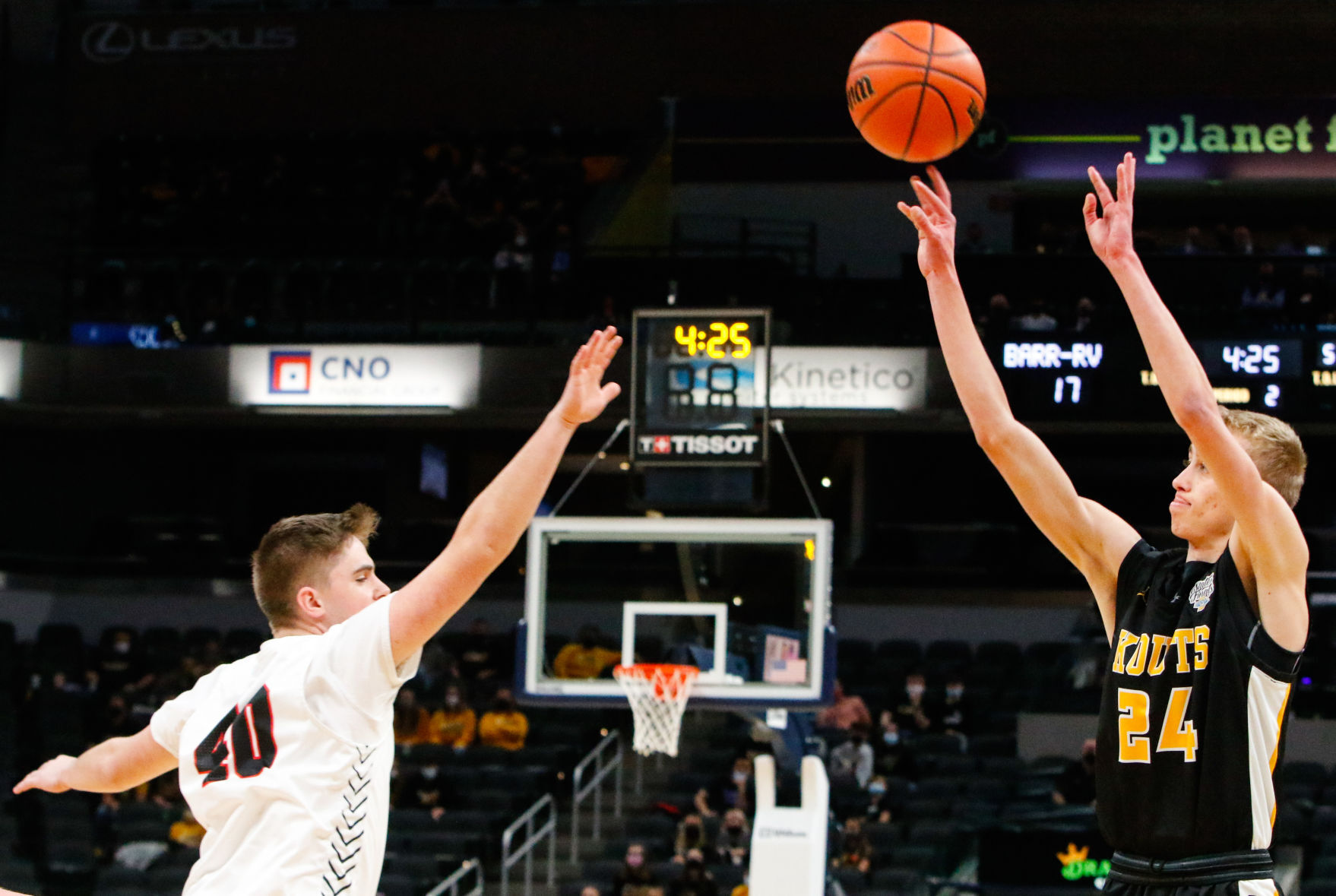 Class A boys basketball state final: Kouts vs. Barr-Reeve
